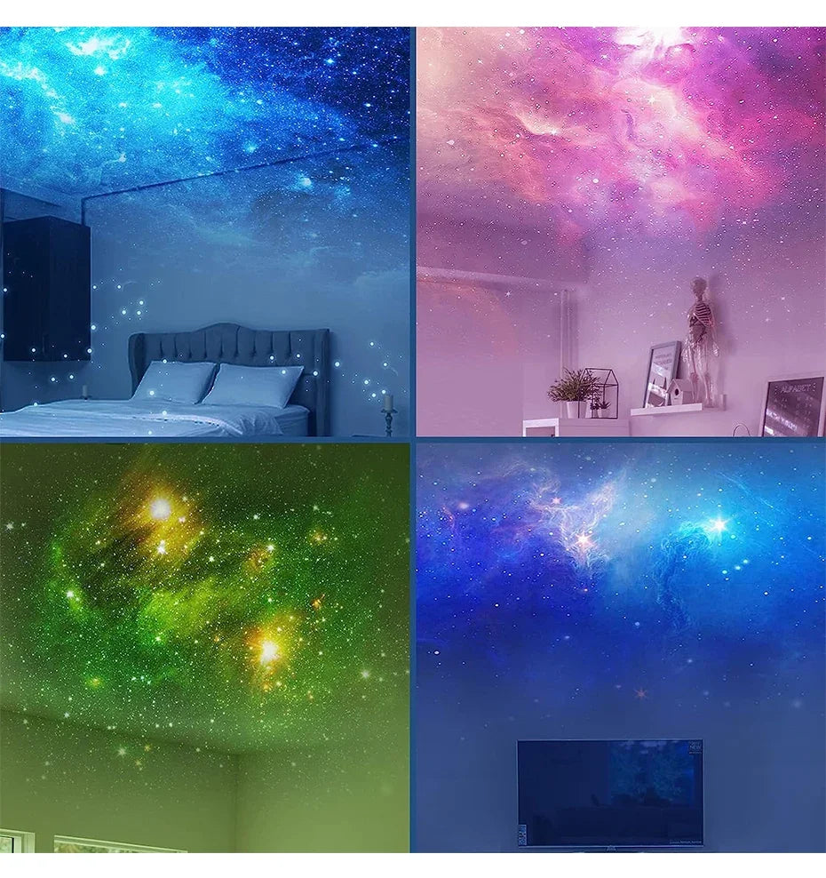 Galaxy Star Astronaut Projector LED Night Light Starry Sky