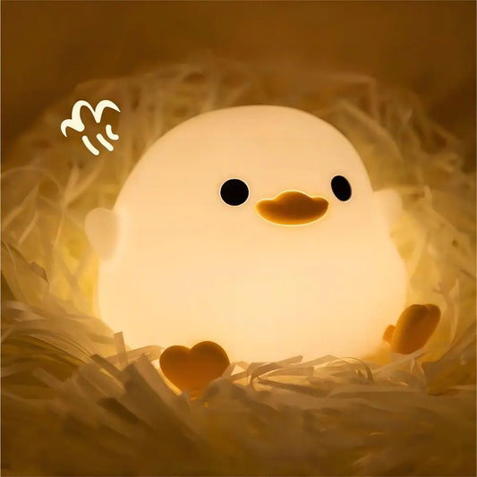 Duck Silicone Night Light for Children