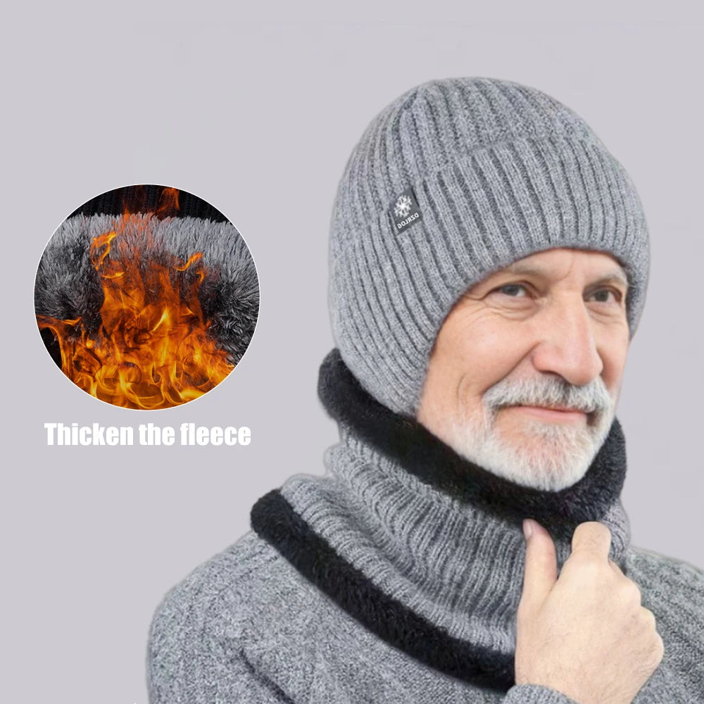 Outdoor Men Winter Knitted Hat