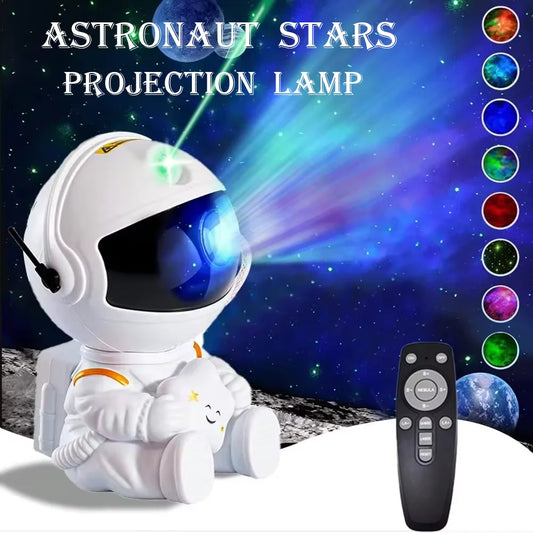 Galaxy Star Astronaut Projector LED Night Light Starry Sky