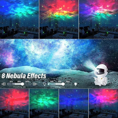 Galaxy Star Astronaut Projector LED Night Light Starry Sky