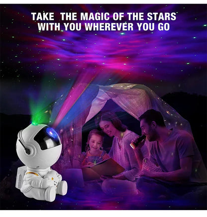 Galaxy Star Astronaut Projector LED Night Light Starry Sky