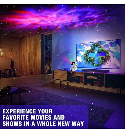 Galaxy Star Astronaut Projector LED Night Light Starry Sky